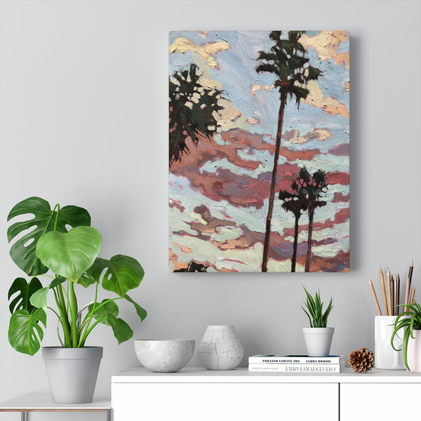 Limited edition canvas prints of San Diego Sundown"