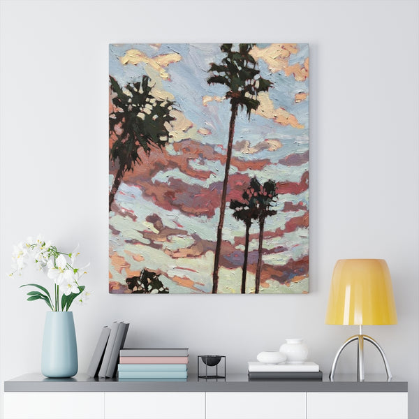 Limited edition canvas prints of San Diego Sundown"