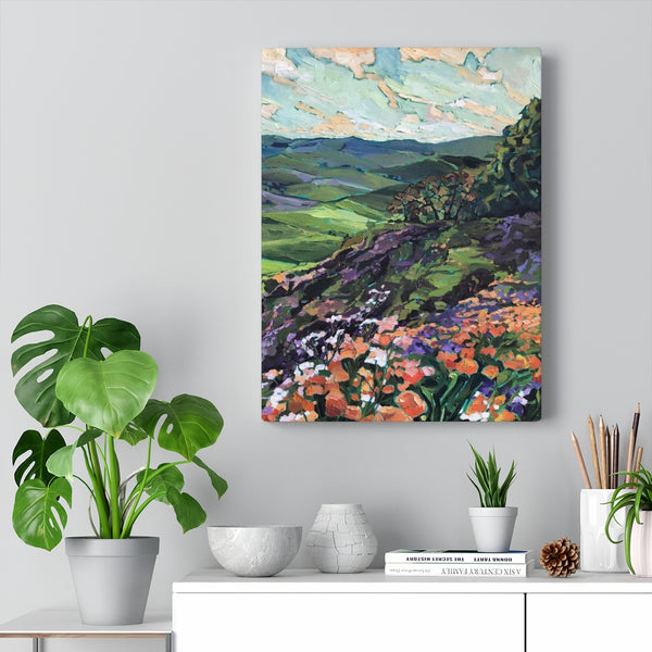 Limited edition canvas prints of "Love is a wild thing"