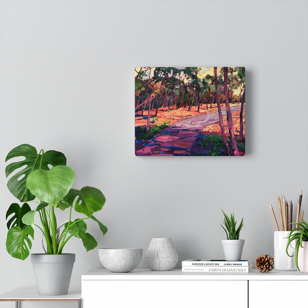 Limited edition canvas prints of "The Path"