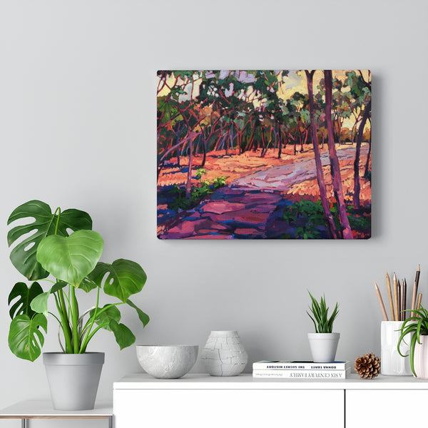 Limited edition canvas prints of "The Path"