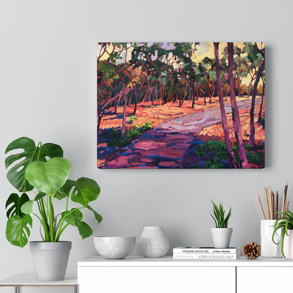 Limited edition canvas prints of "The Path"