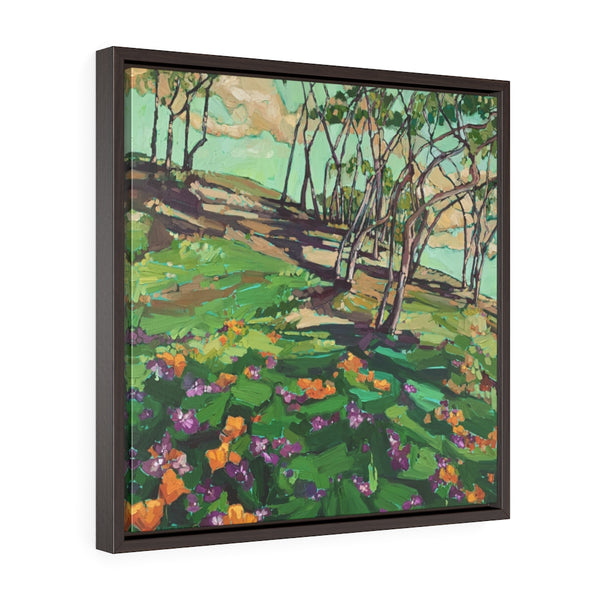 Framed Limited Edition Canvas reproductions of “Wild about green “