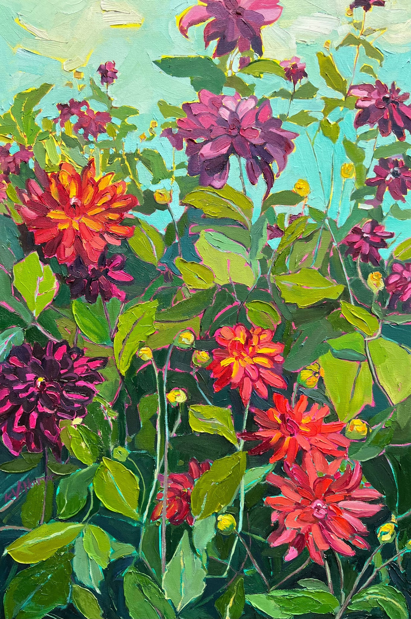 “Dilly Dahlias”