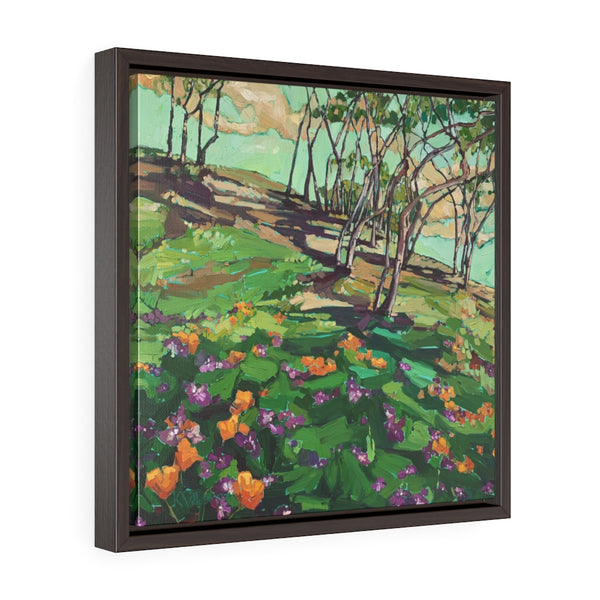 Framed Limited Edition Canvas reproductions of “Wild about green “