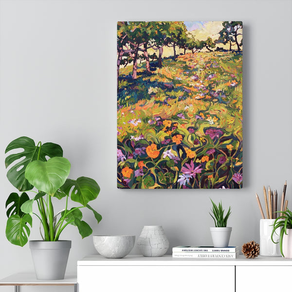 Limited edition canvas prints of "Rhapsody in Orange"