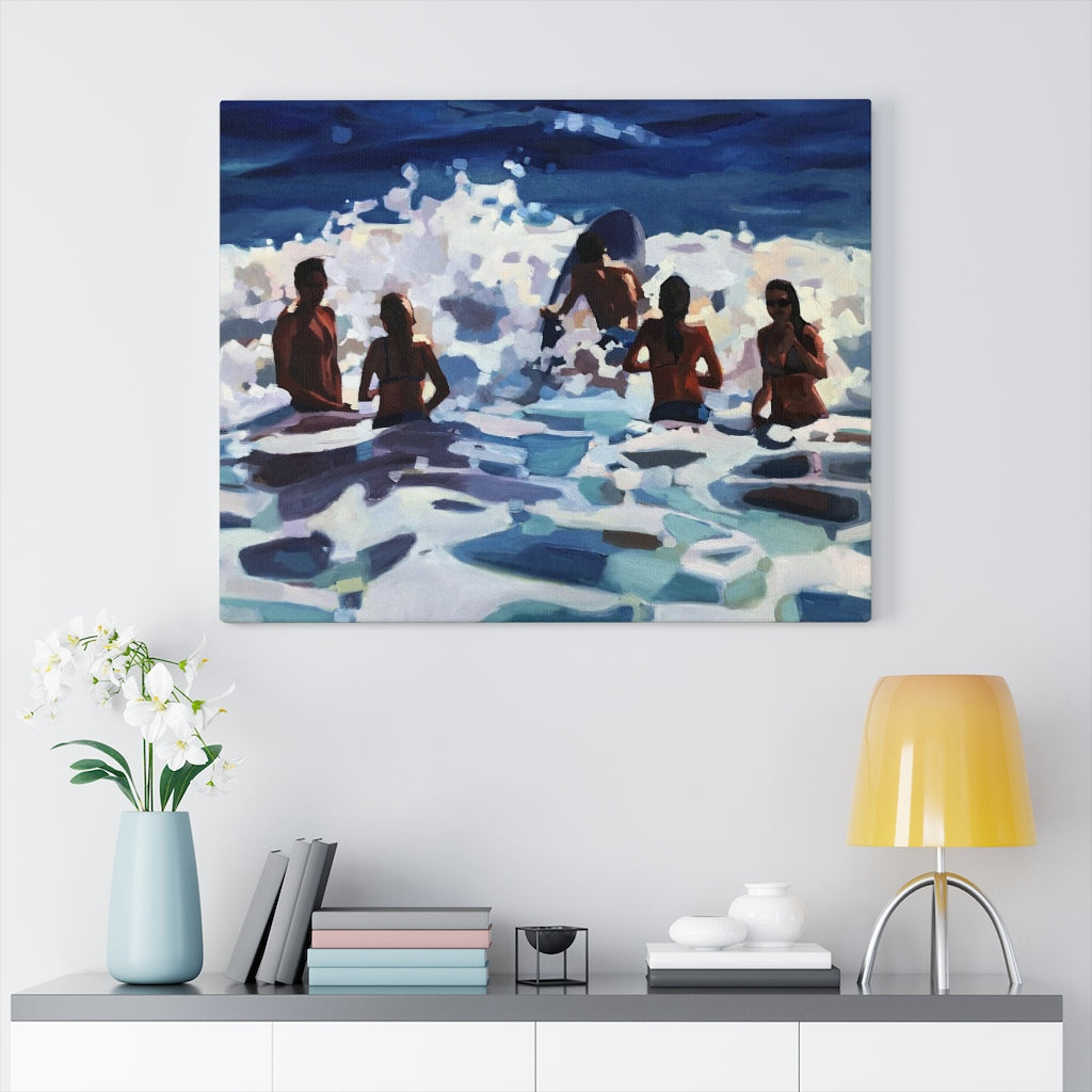 Limited edition canvas prints of "sweet summertime"