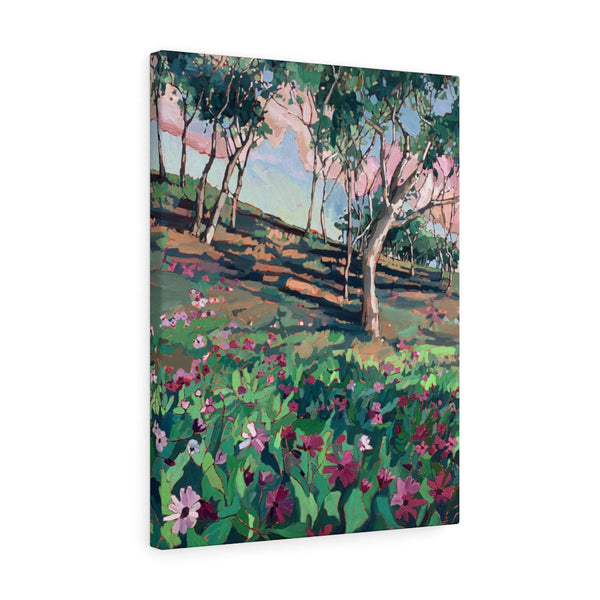 limited edition canvas prints of "Peace Love & Flowers"