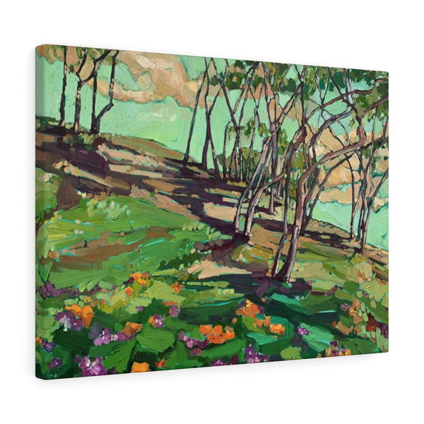 Limited edition canvas prints of "Wild about Green"