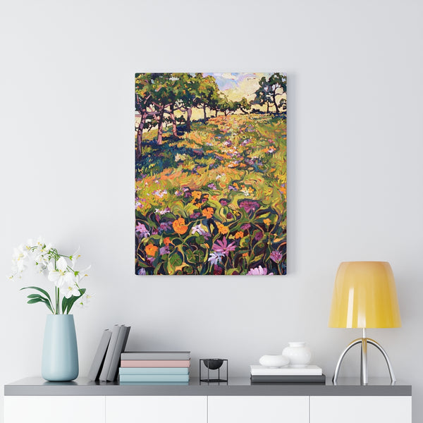 Limited edition canvas prints of "Rhapsody in Orange"