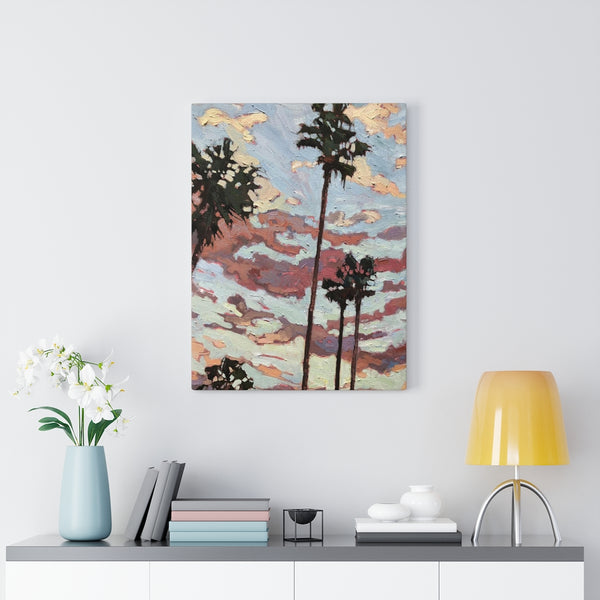 Limited edition canvas prints of San Diego Sundown"