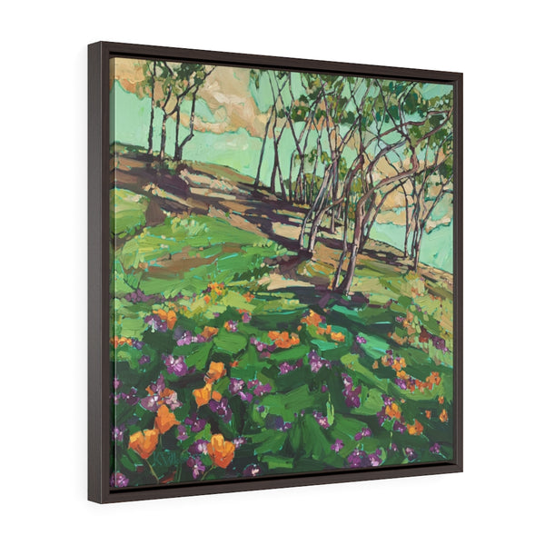 Framed Limited Edition Canvas reproductions of “Wild about green “